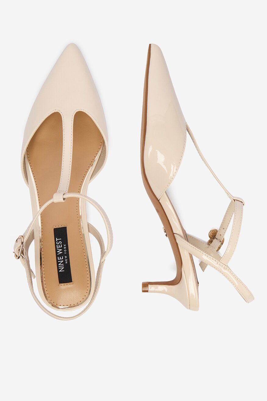 Czółenka NINE WEST CEO-CD25-123-1 Ivory - 5906751848555