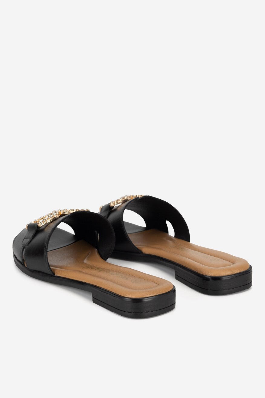 
                Sergio Bardi - Klapki skórzane - 5905588428374