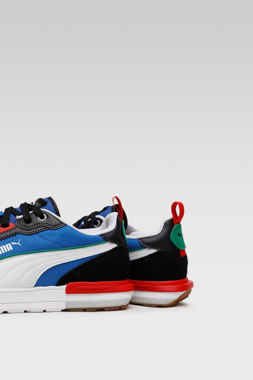 
                Puma - Obuwie sportowe niebieskie sznurowane - 5904248251406