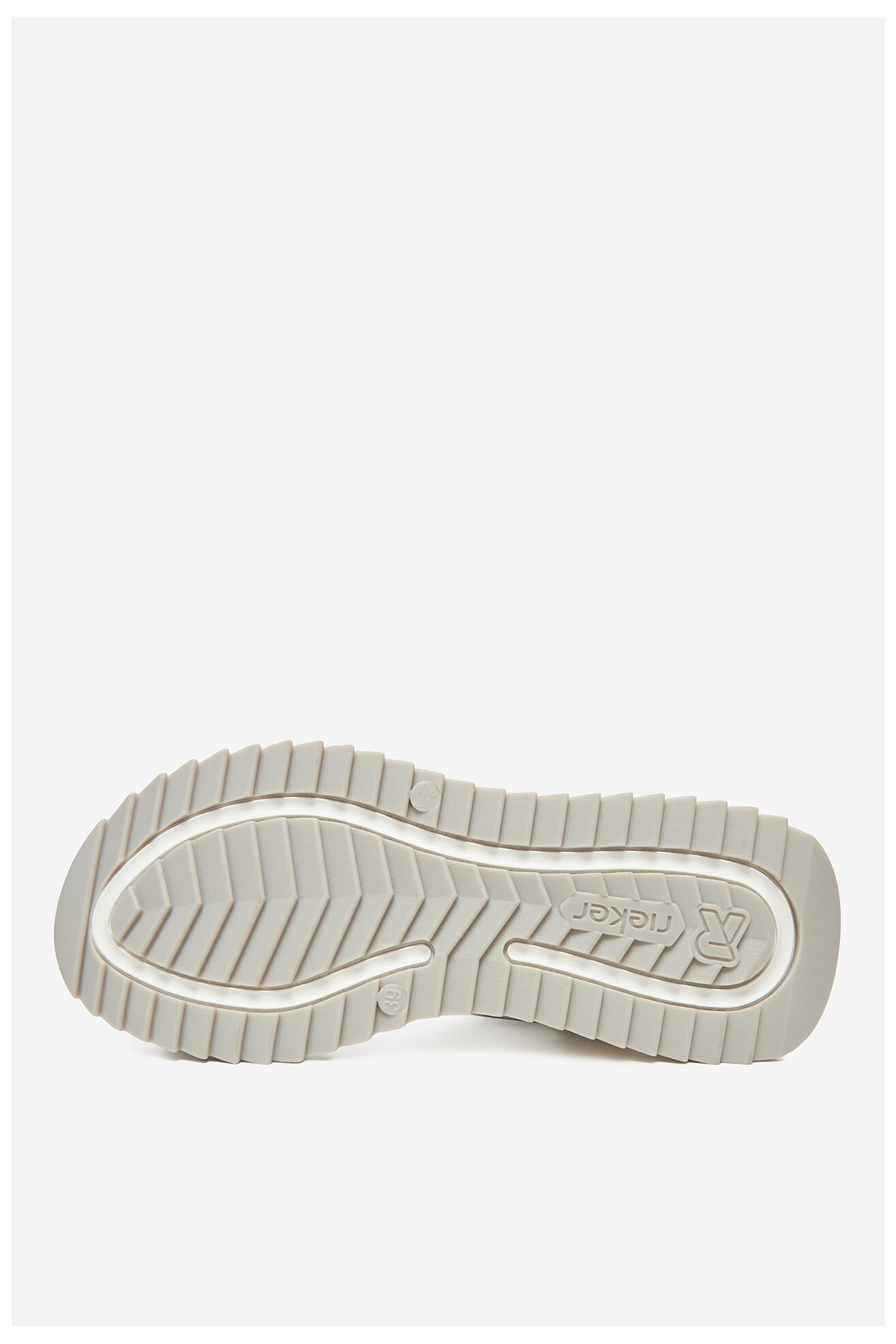 Szandál Rieker W2951-90 EZÜST