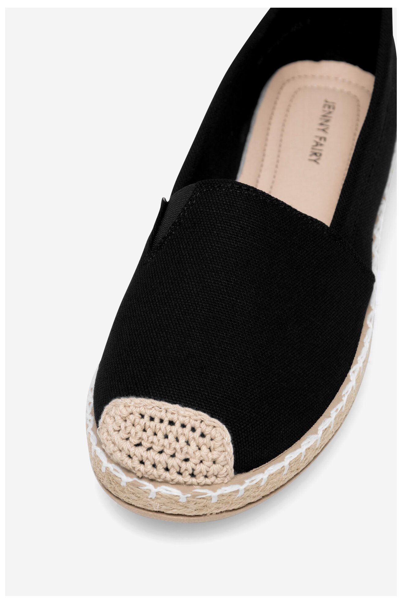 Espadryle Jenny Fairy WYL04103-1 Czarny