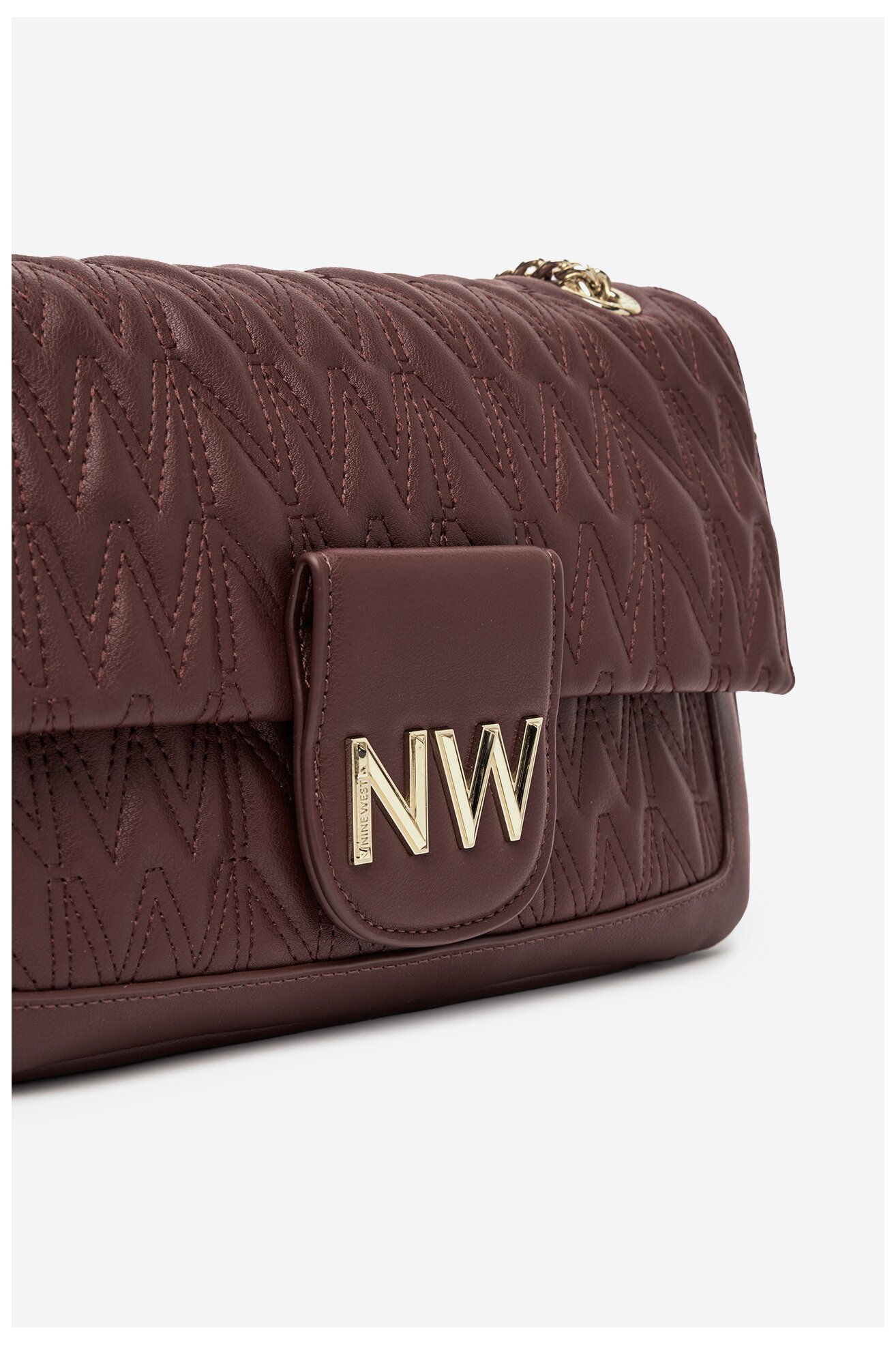 Kézitáska NINE WEST CEO-ASTORIA-ALLURE-LX10165 BORDÓ