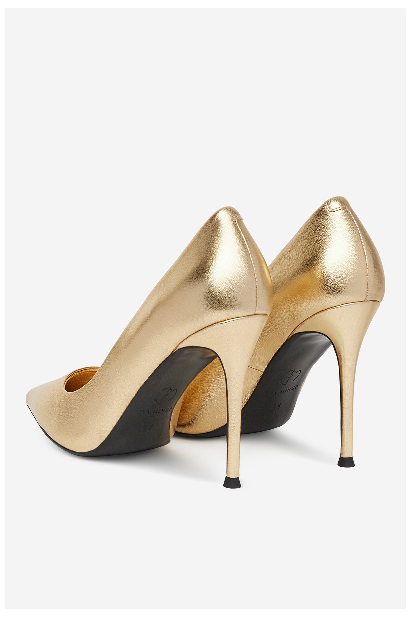 Pantofi cu toc EVA MINGE EMAN-SLT1548-3 AURIU