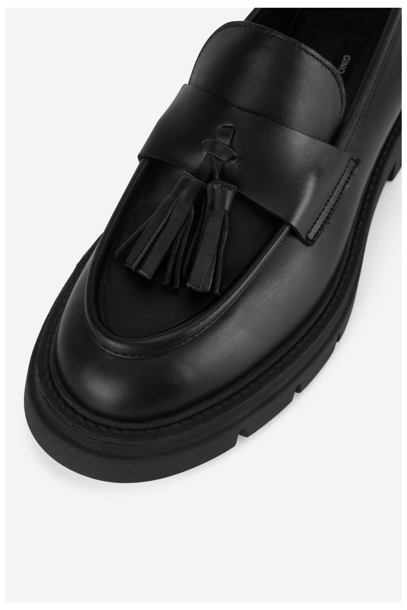 Mokasíny Gino Rossi GRACE-I24-26375NB ČERNÁ