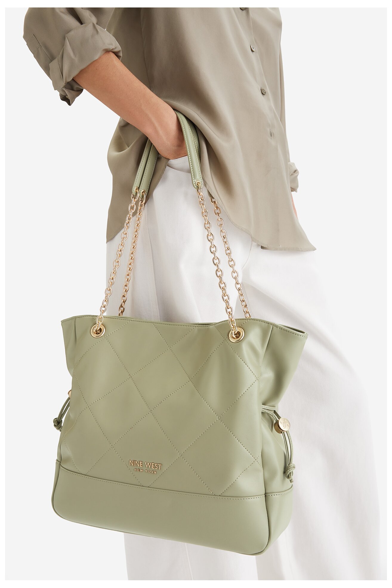 Torebka NINE WEST EO-BELLIS-LX10277 Zielony