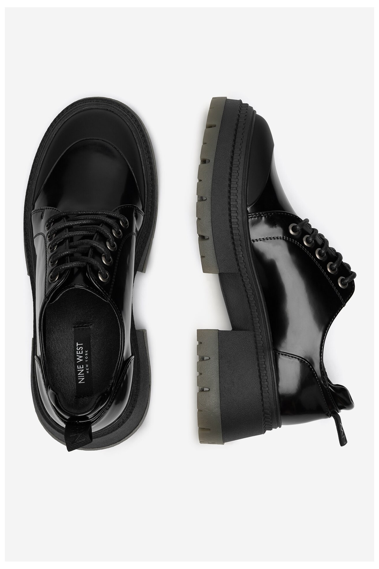 Półbuty NINE WEST WFA3033-2 Czarny