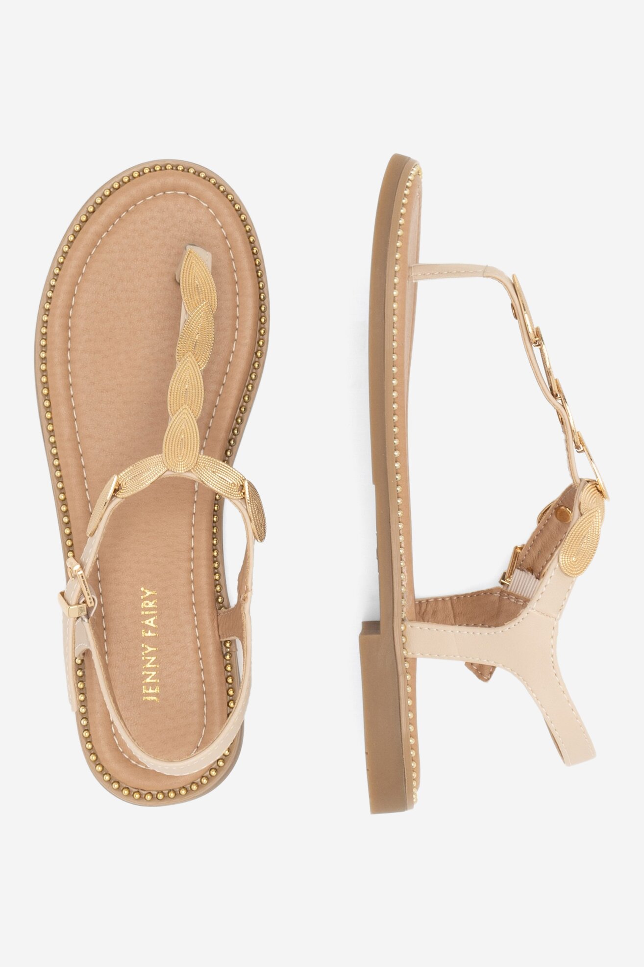 Sandały Jenny Fairy WS5291-10 Beżowy