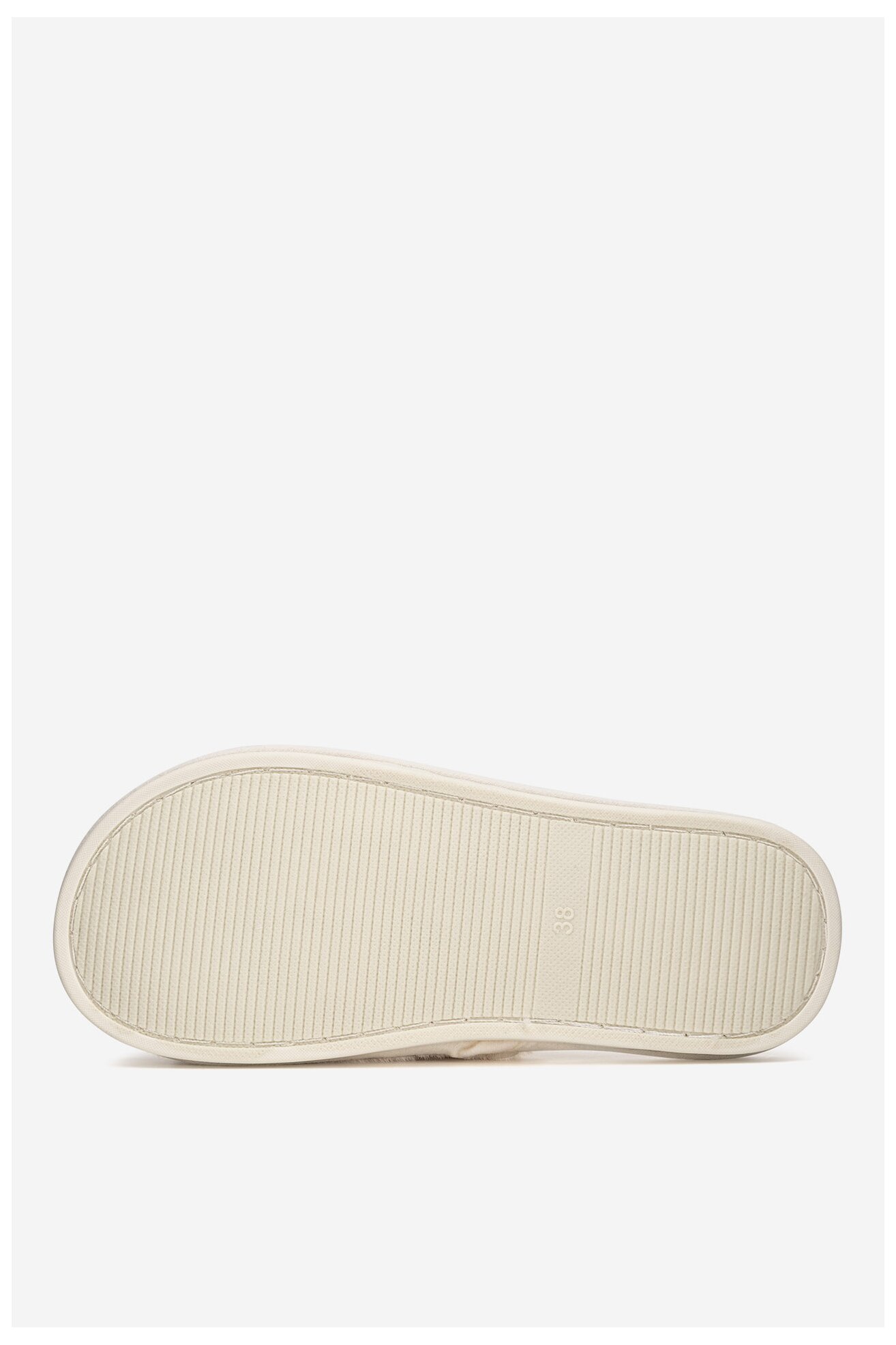 Kapcie Home&Relax P3131521 Kremowy