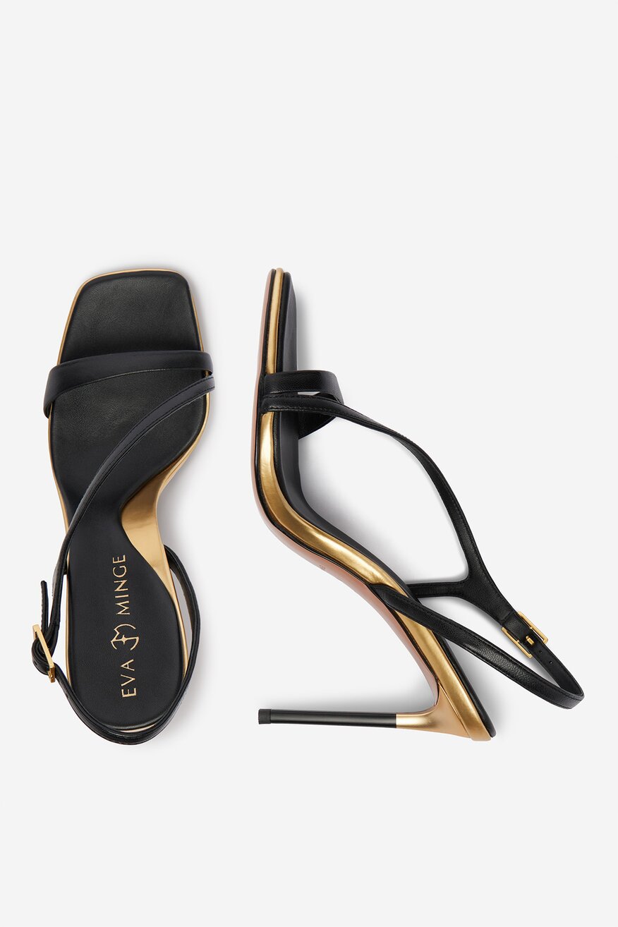 
                EVA MINGE - Sandały skórzane - 5906751796573