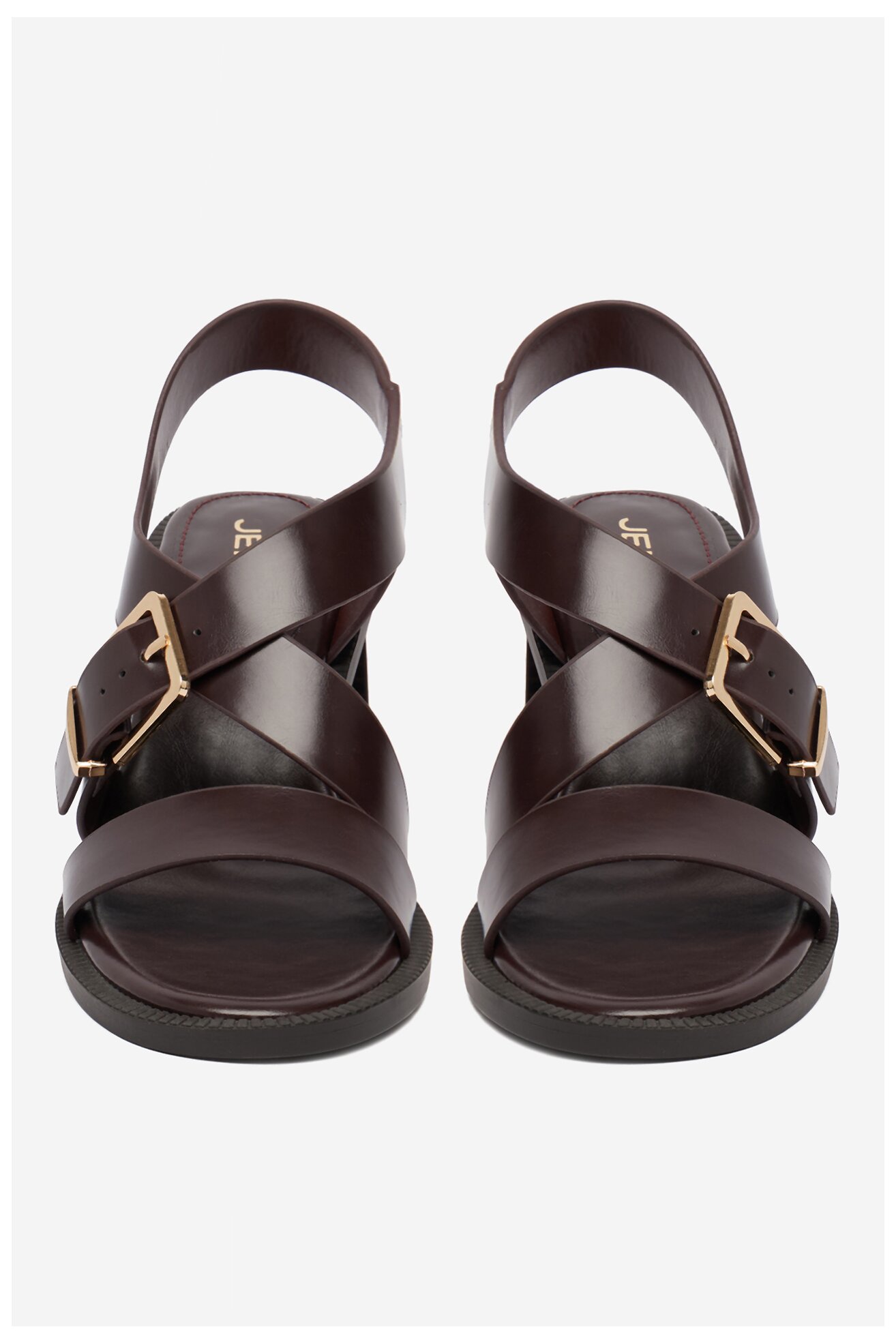 Sandały Jenny CEO-HY7750-1 Bordowy