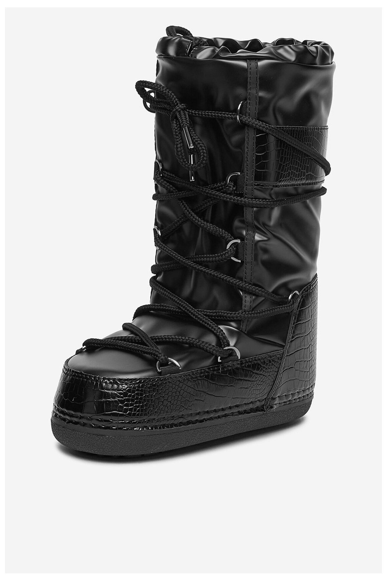 Csizma DeeZee NS9032-01 FEKETE