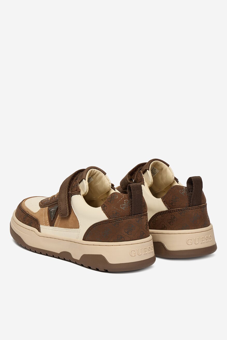 
                GUESS - Sneakersy skórzane - 5906751791257