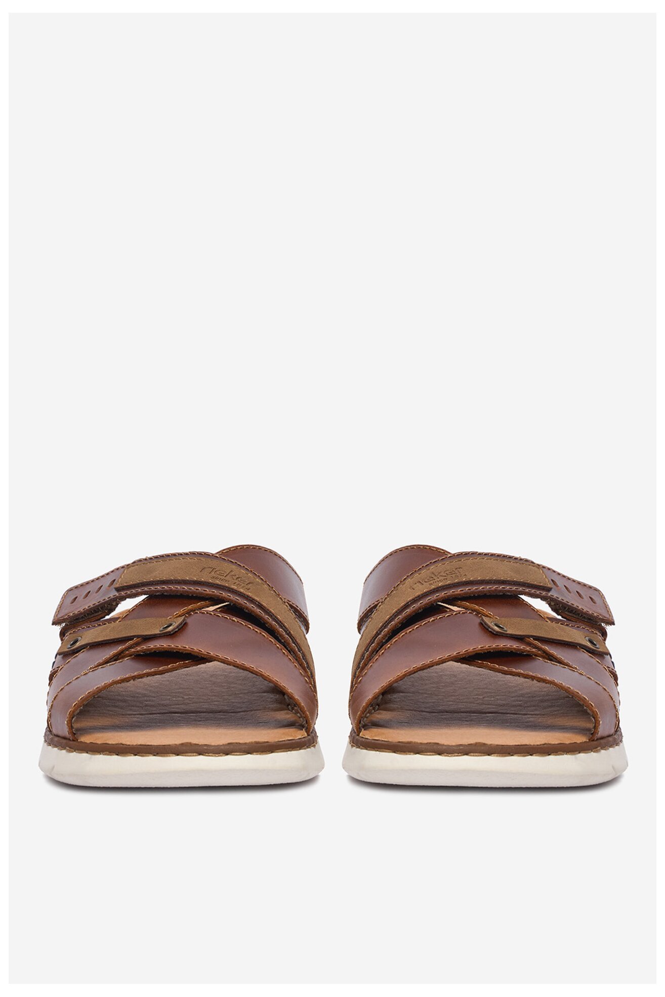 Klapki Rieker CEO-25292-24 Brązowy