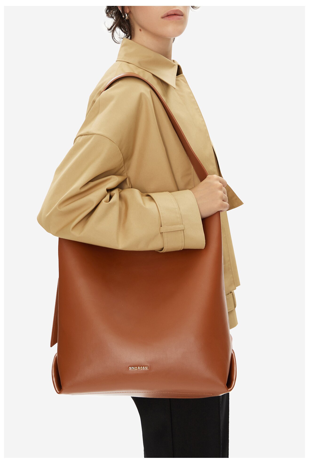 Torebka Gino Rossi C-ANA-RX8786 Camel