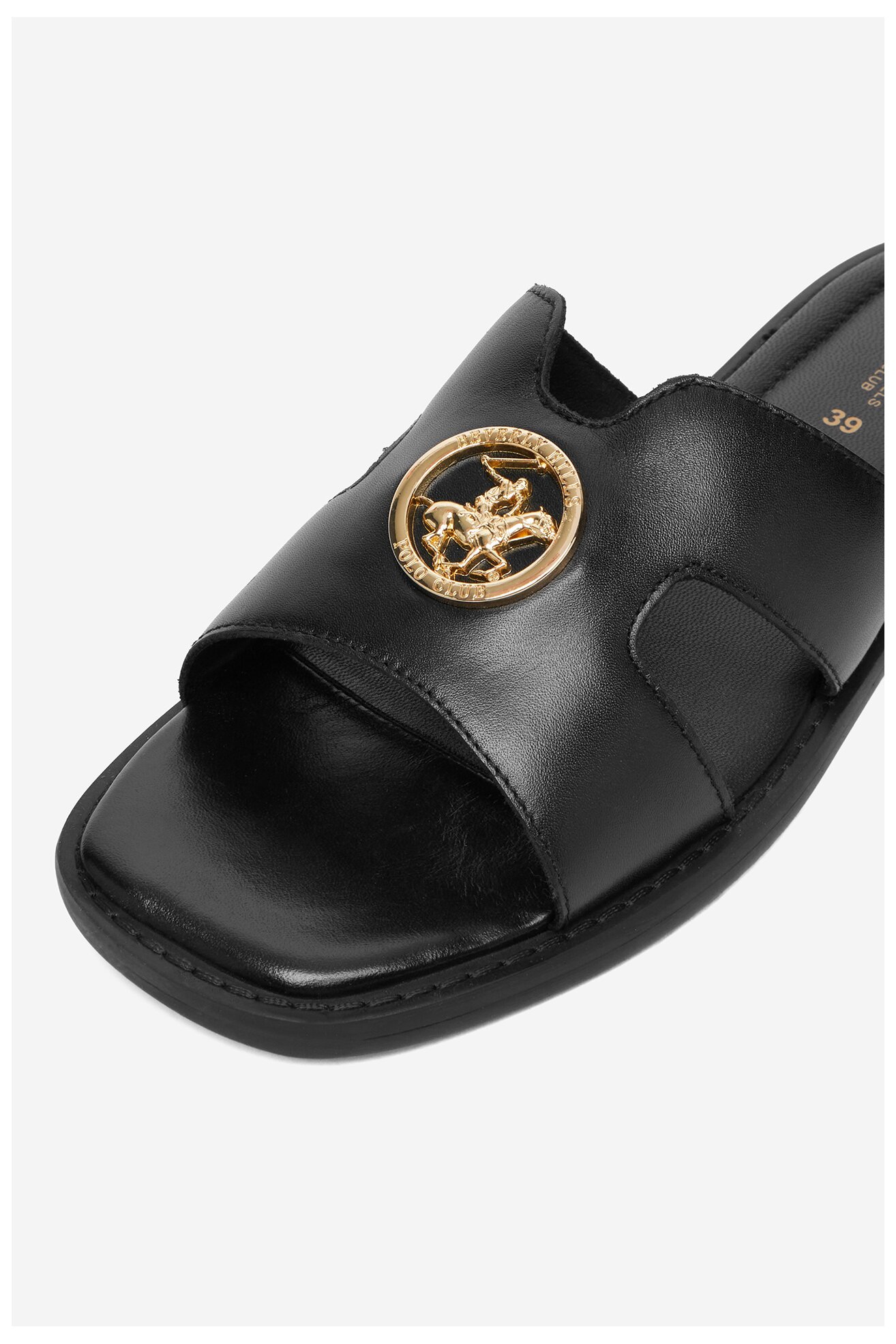 Klapki Beverly Hills Polo Club EO-WI16-ALYSHA-02 Czarny