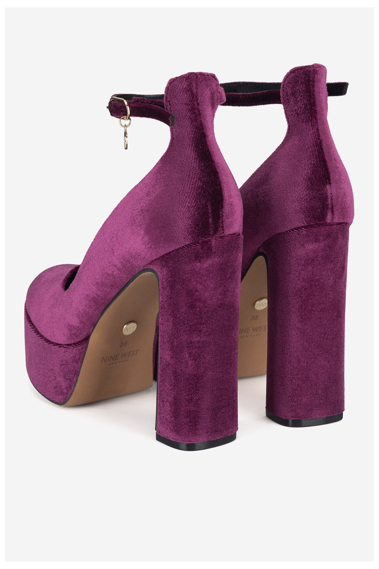 Körömcipő NINE WEST WFA3040-1 LILA