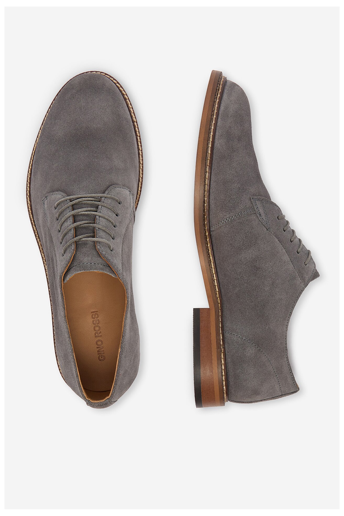 Напівчеревик Gino Rossi CEO-CALIBER-01 MI08 СІРИЙ