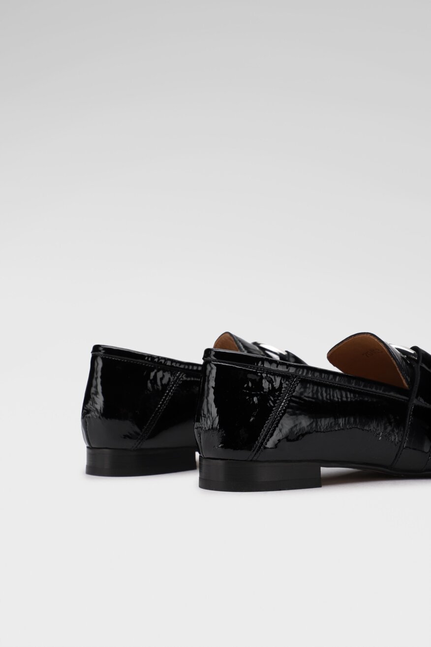 
                Gino Rossi - Skórzane półbuty czarne - 5903698405964