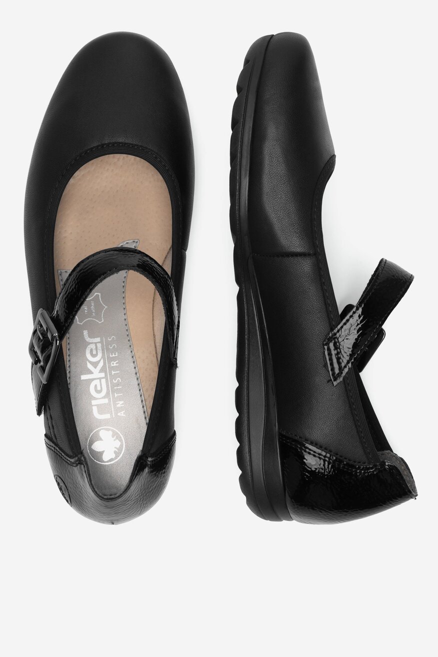 
                Балетки Rieker ЧОРНИЙ - 2230062959871