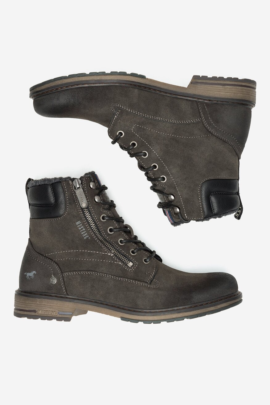 
                Черевики Mustang СІРИЙ - 5905588868613