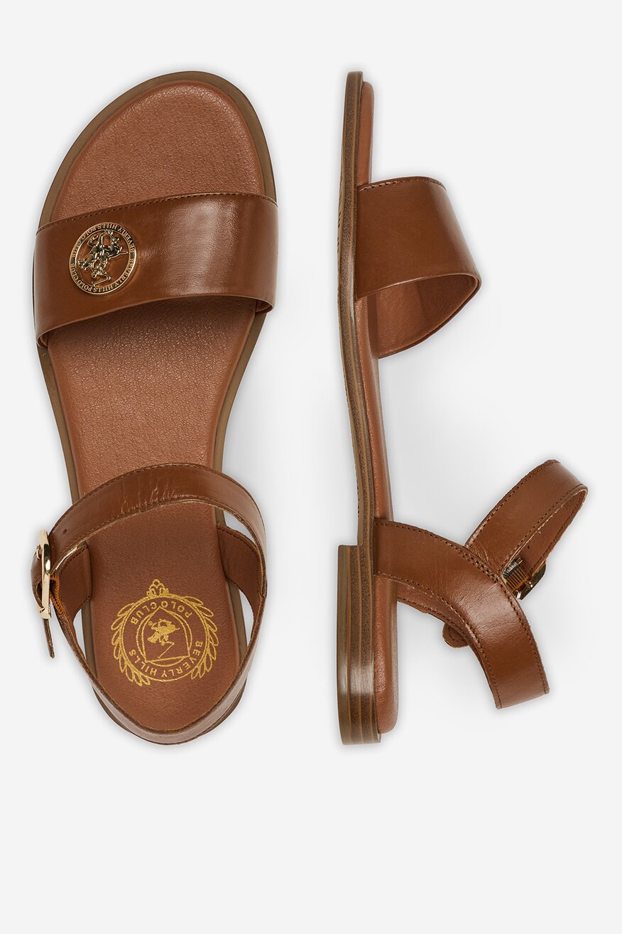 
                Beverly Hills Polo Club - Sandały skórzane - 5906751170144