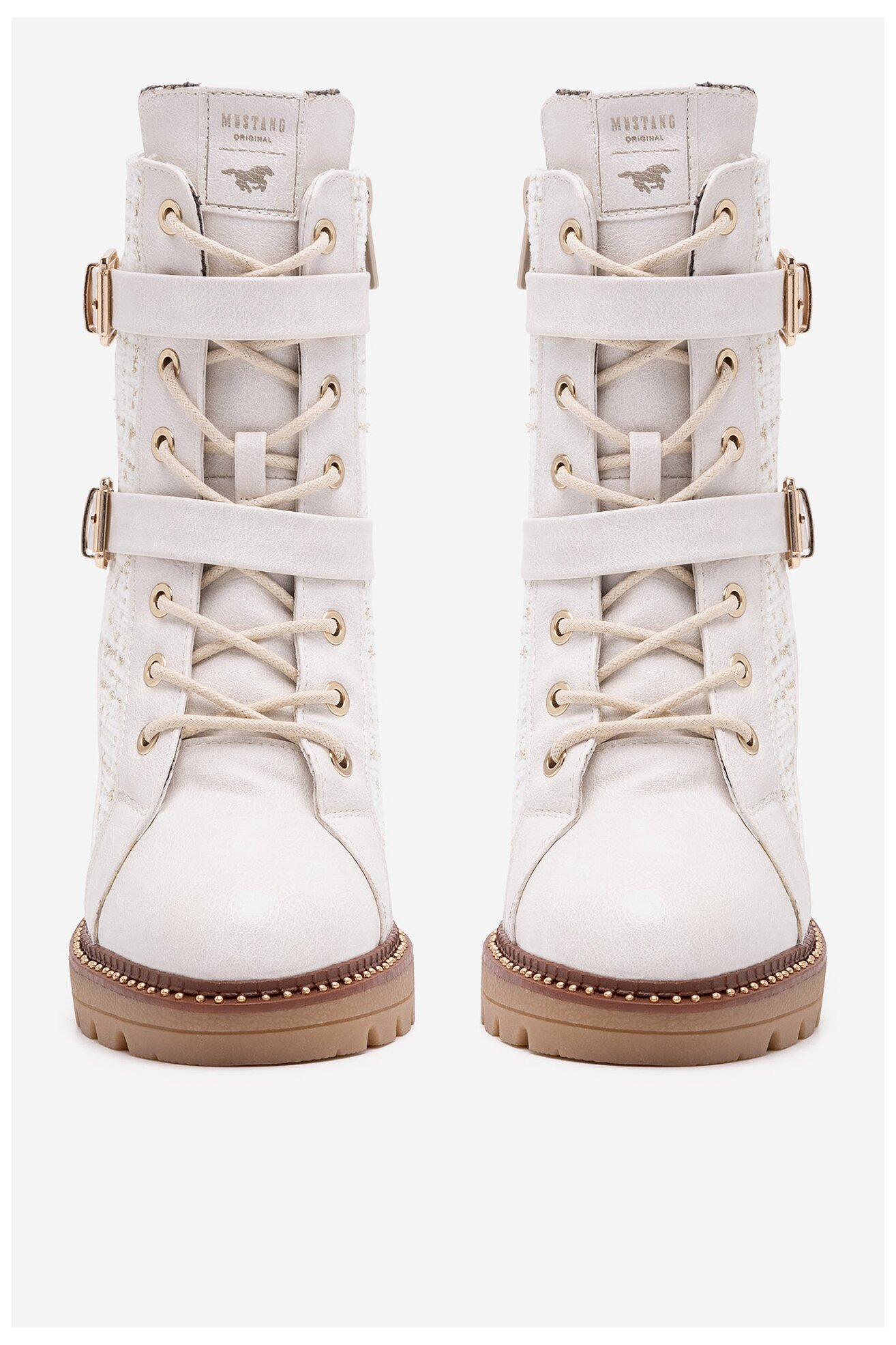 Боти Mustang 1505-501 БЯЛ