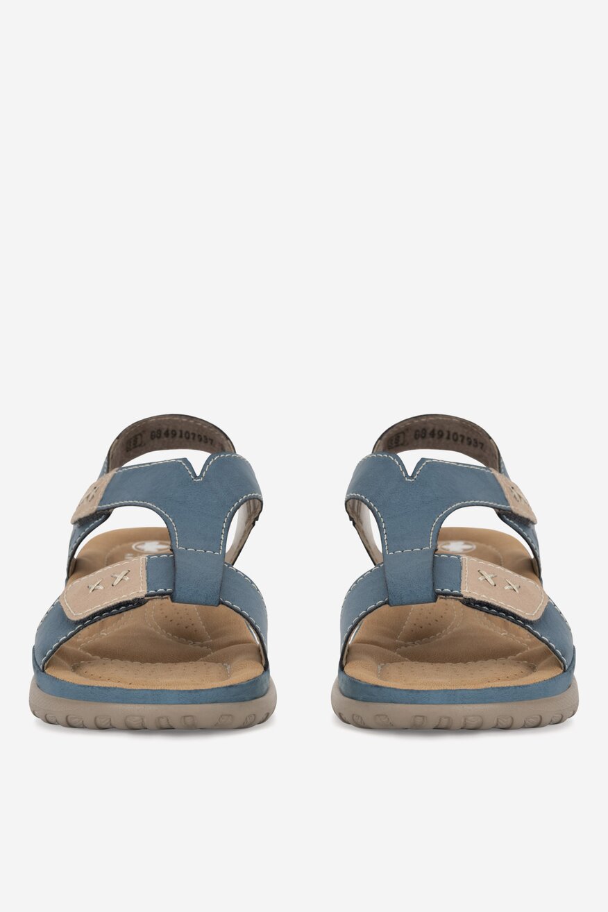 
                Rieker - Sneakersy na rzepy - 2230056232737