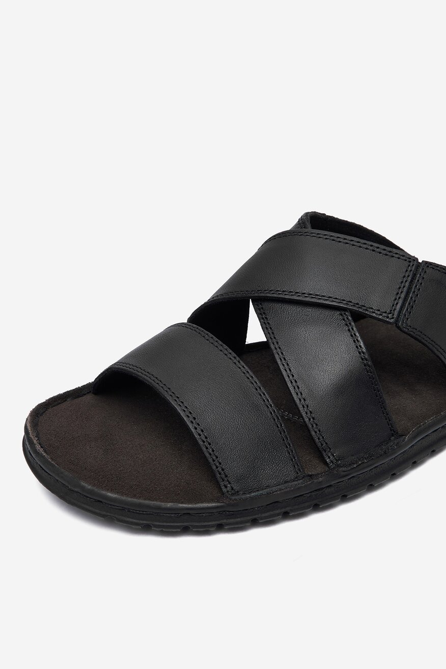 
                Lasocki - Klapki skórzane - 5906751718834