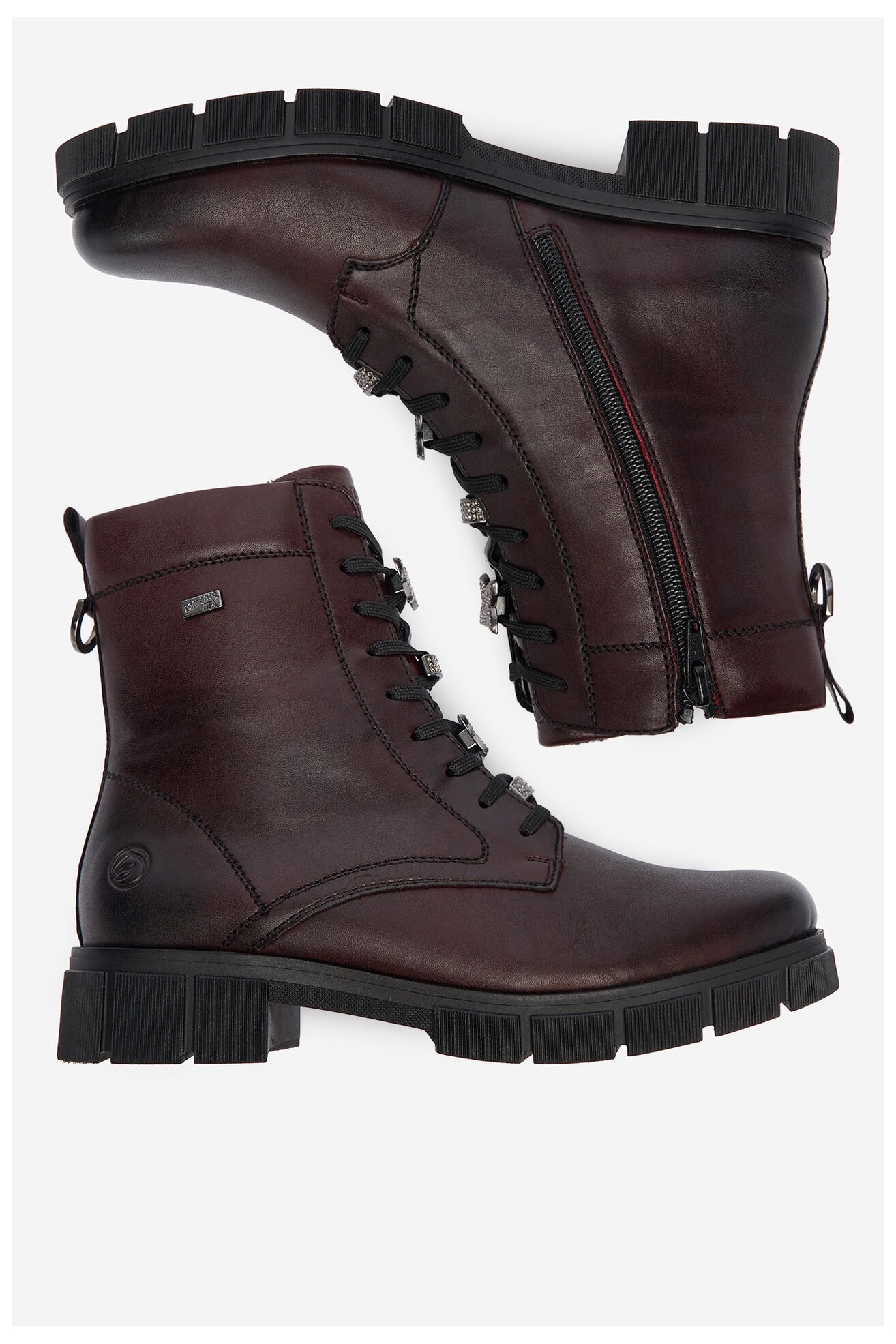 Боти Remonte CEO-D2S73-35 ТЪМНО БОРДО