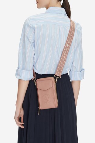 Сумка З Ремінцем Beverly Hills Polo Club BHPC-L-006-07 РОЖЕВИЙ