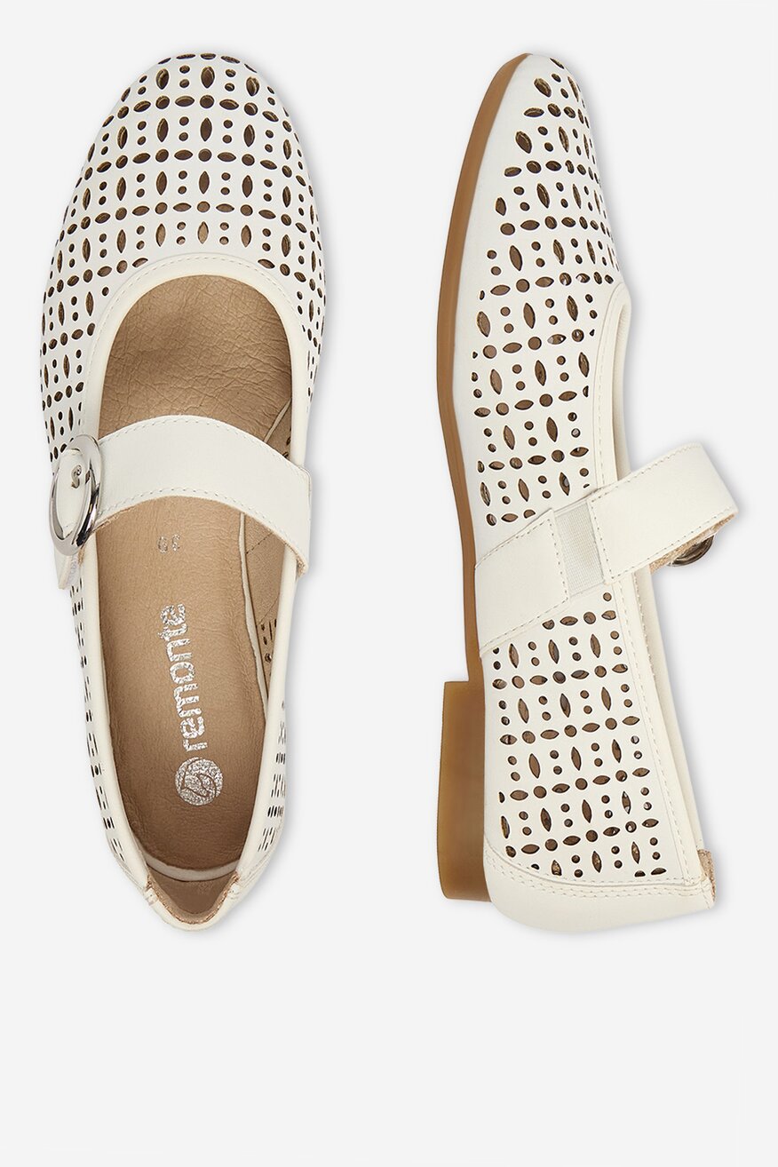 
                Remonte - Baleriny skórzane - 5906751735855