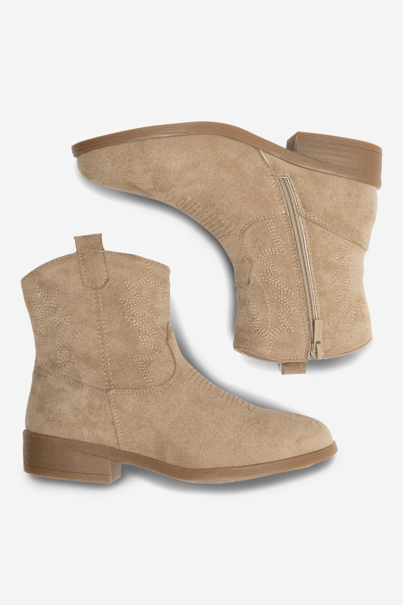 Botki Nelli Blu CM230220-17 Beżowy