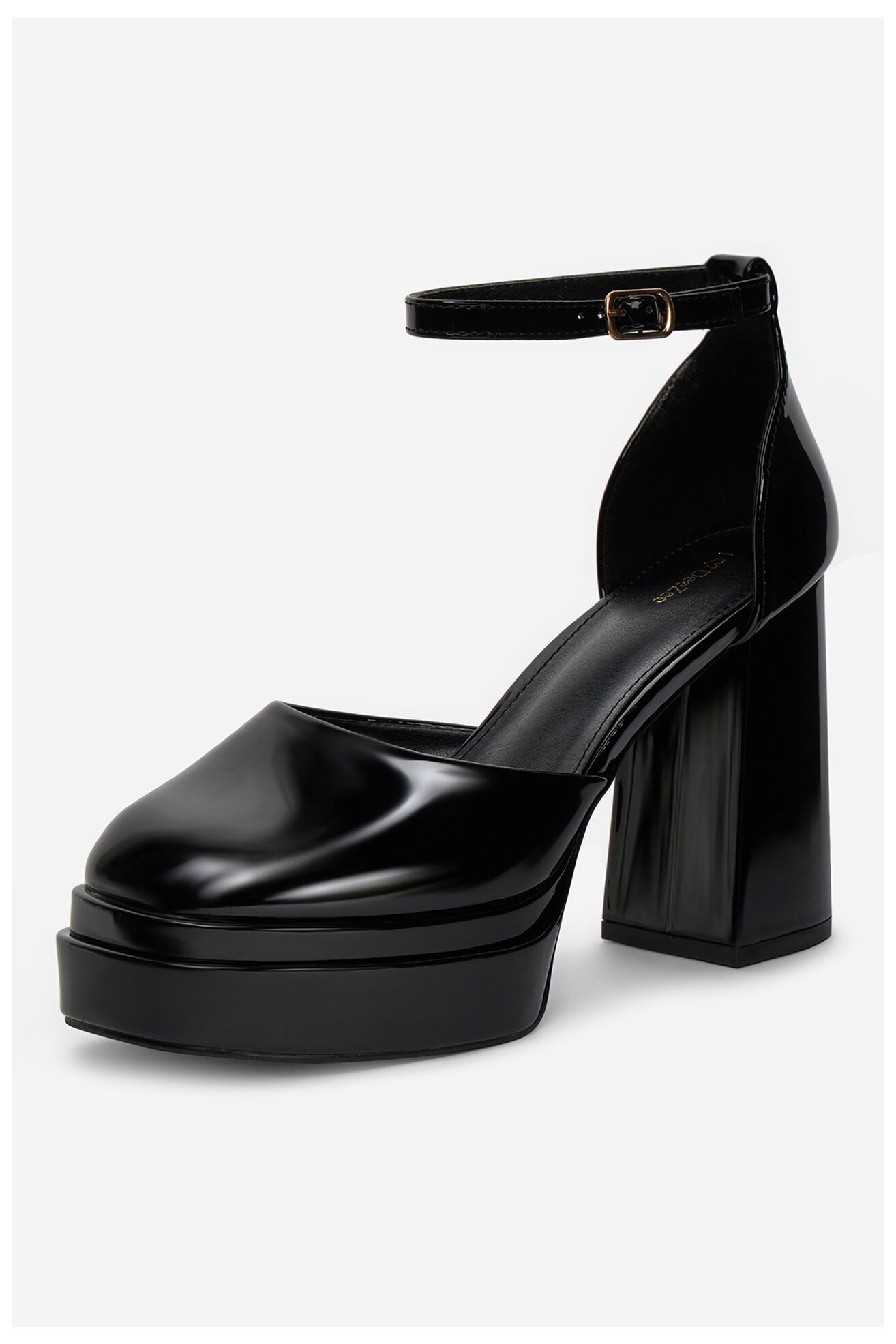 Pantofi cu toc DeeZee LW85478-6 NEGRU