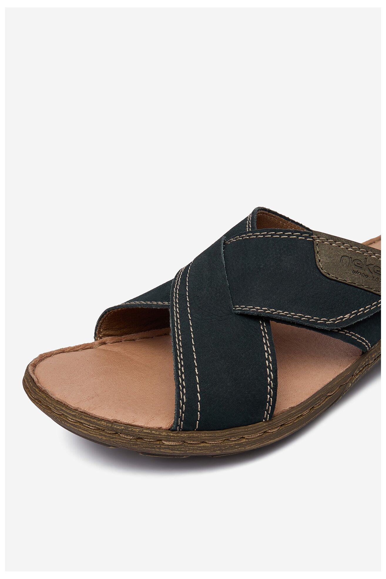 Klapki Rieker CEO-22089-14 Granatowy