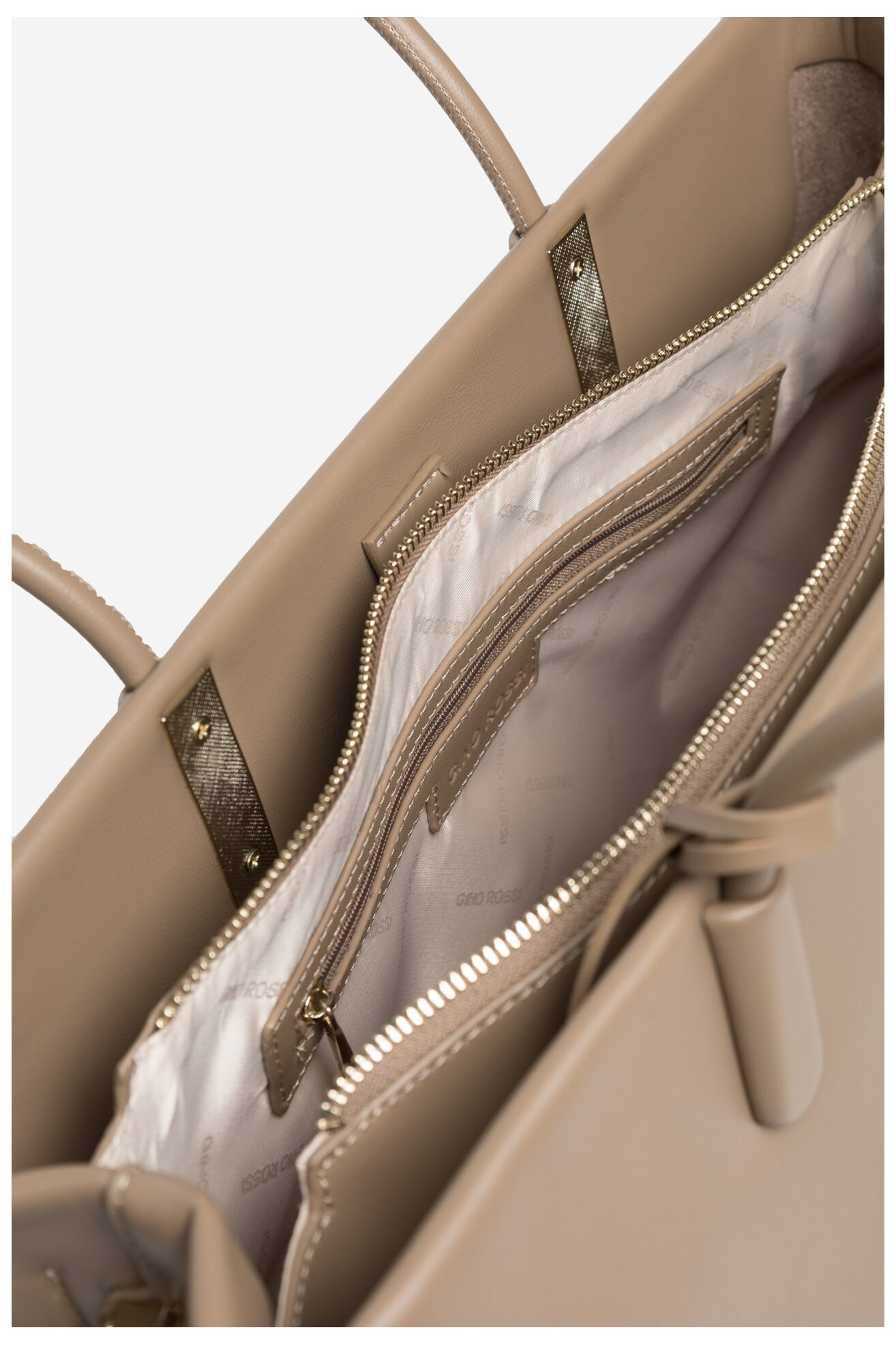 Torebka Gino Rossi OJ-82712 Beżowy ciemny