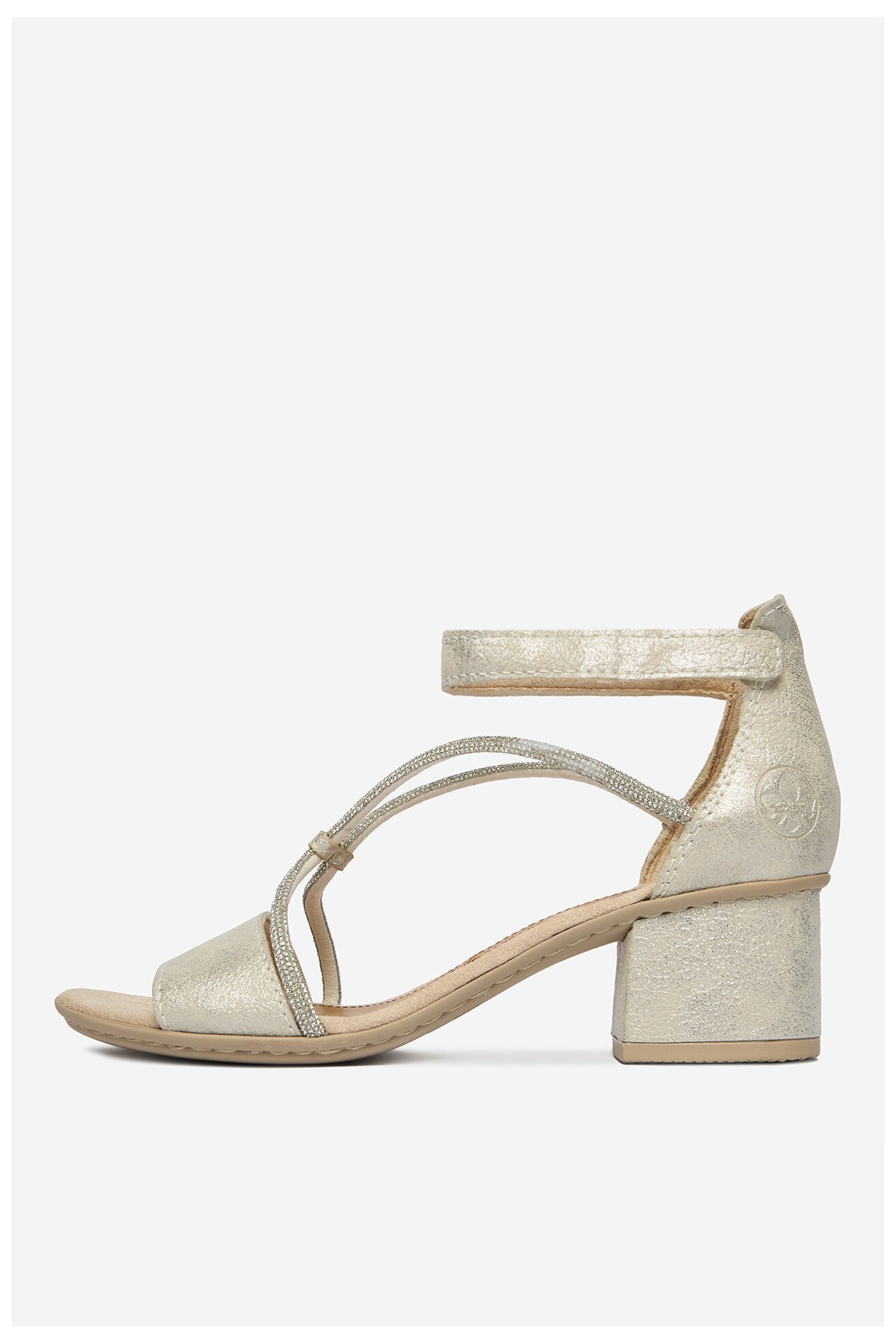 Sandały Rieker CEO-64654-40 Srebrny