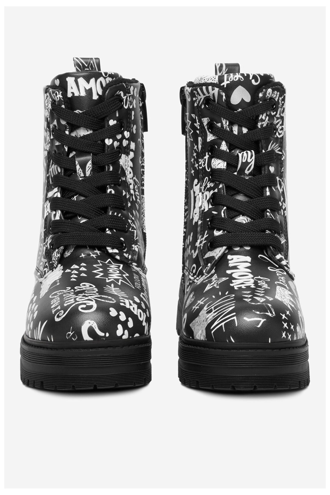 Trzewiki DeeZee CF2880-1 Czarny