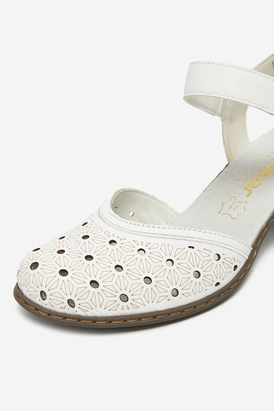 
                Rieker - Sandały skórzane - 2230078405140