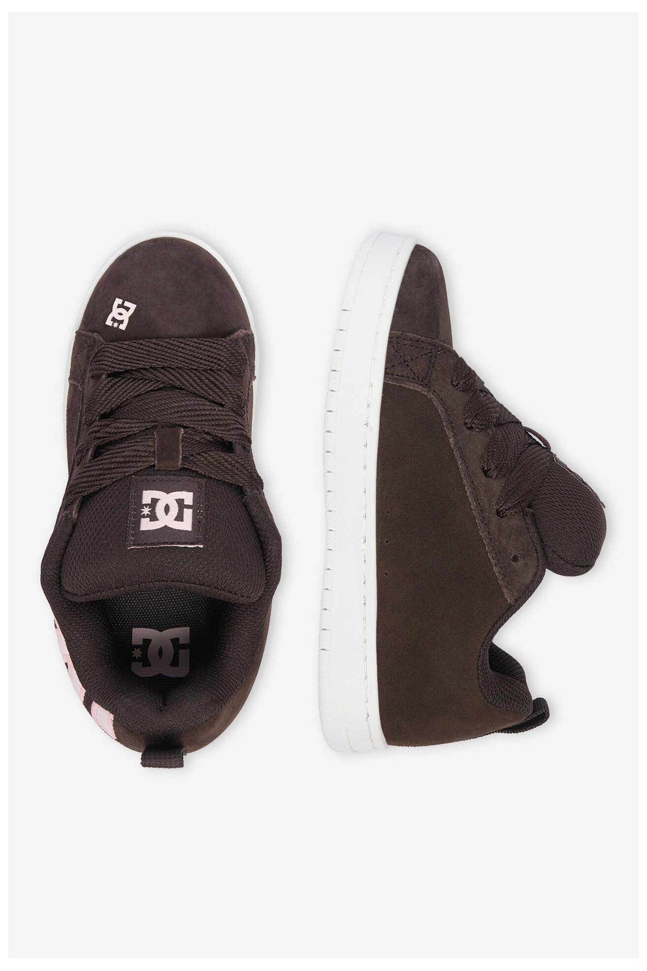 Кросівки спортивні DC Shoes CEOWB-V5-10117K ТЕМНО-КОРИЧНЕВИЙ