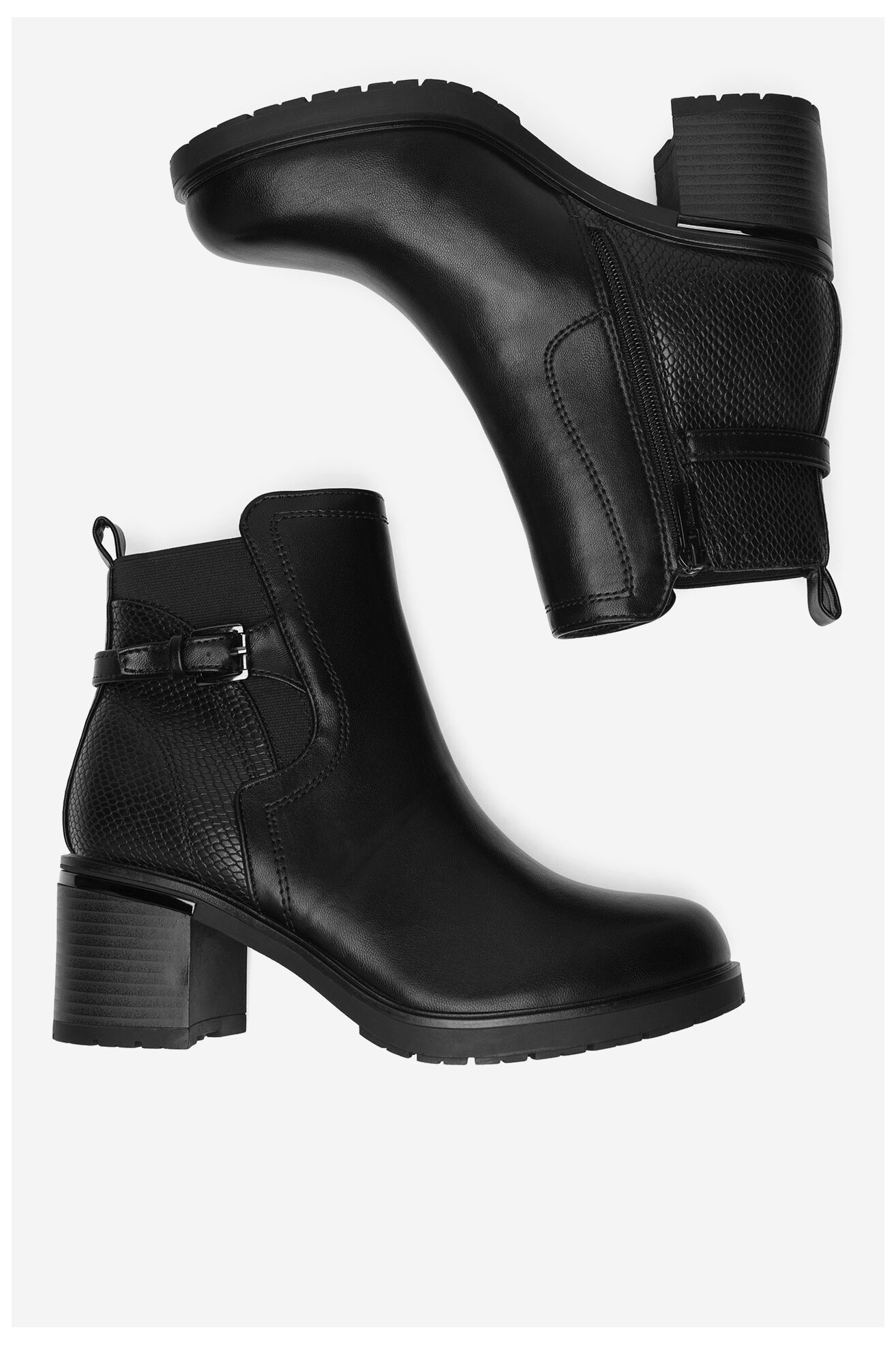 Kratke čizme Clara Barson WYL3851-2 CRNA