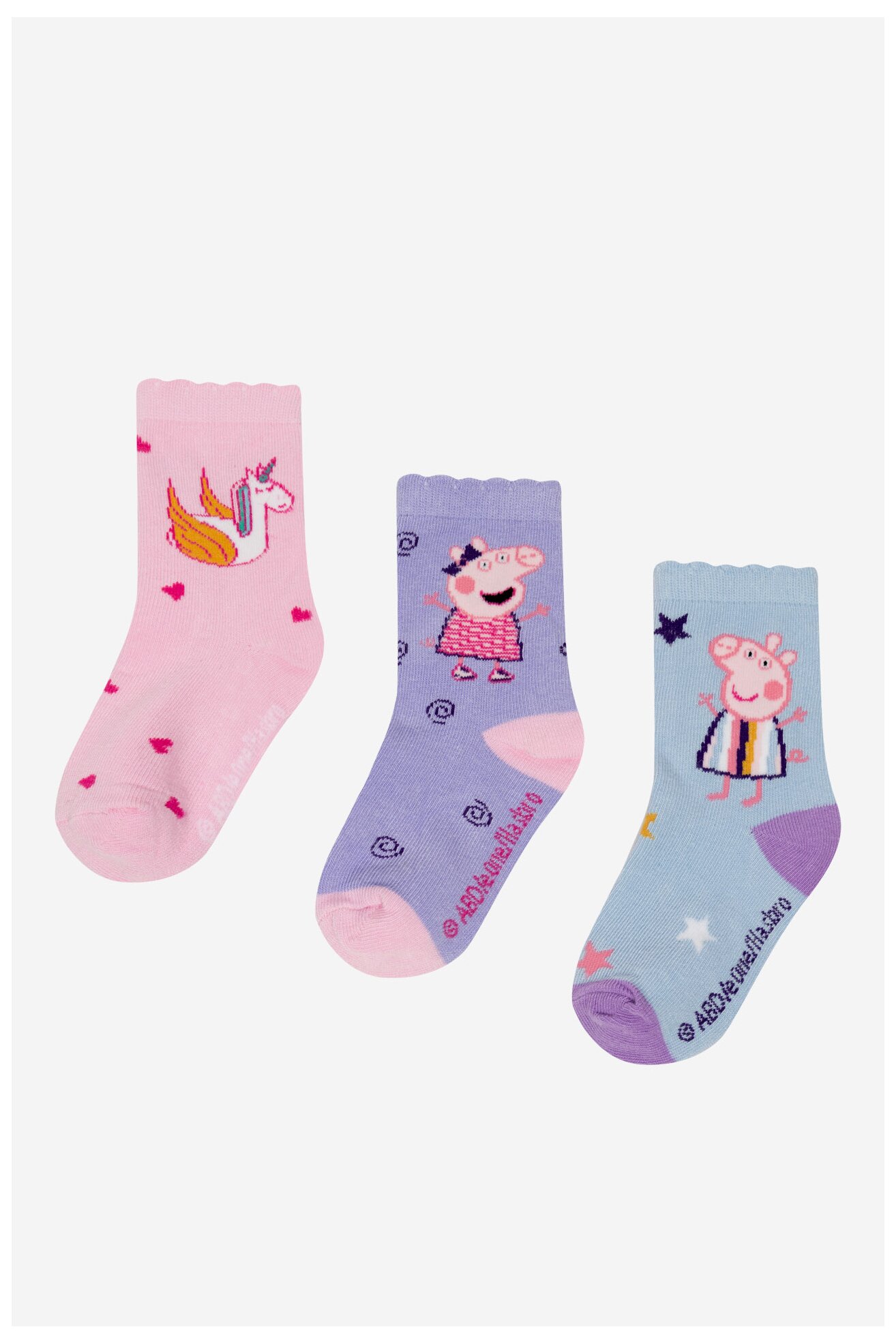 Skarpetki PEPPA PIG ACCS-SS24-234PP Różowy