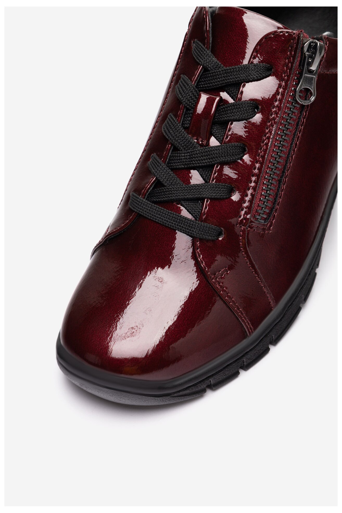 Półbuty Clara Barson CLAIRE WS6075-16 Bordowy