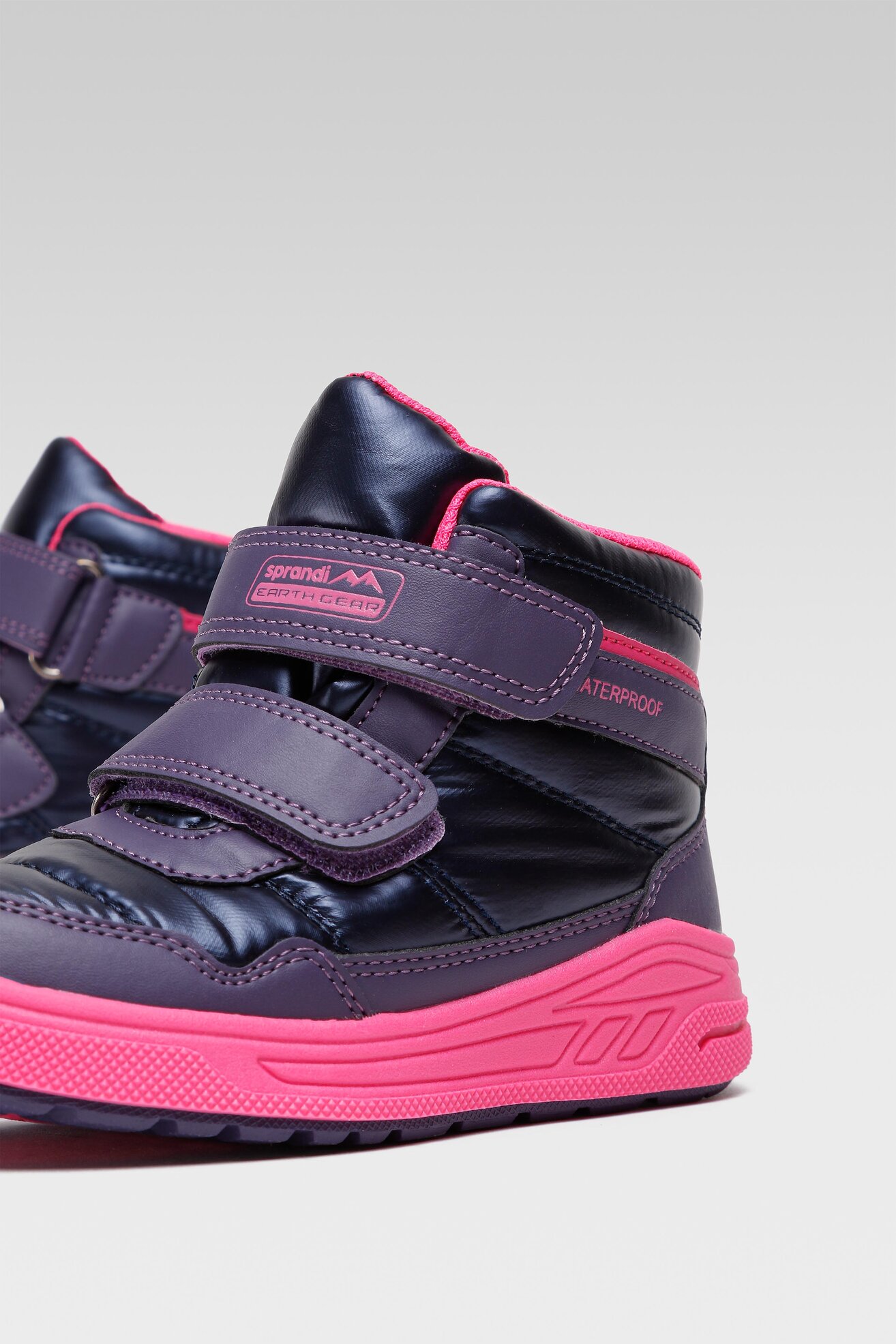 Trzewiki SPRANDI EARTH GEAR CP86-22816 Fioletowy