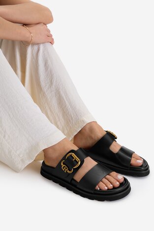 Шльопанець Gino Rossi 4781-25 ЧОРНИЙ