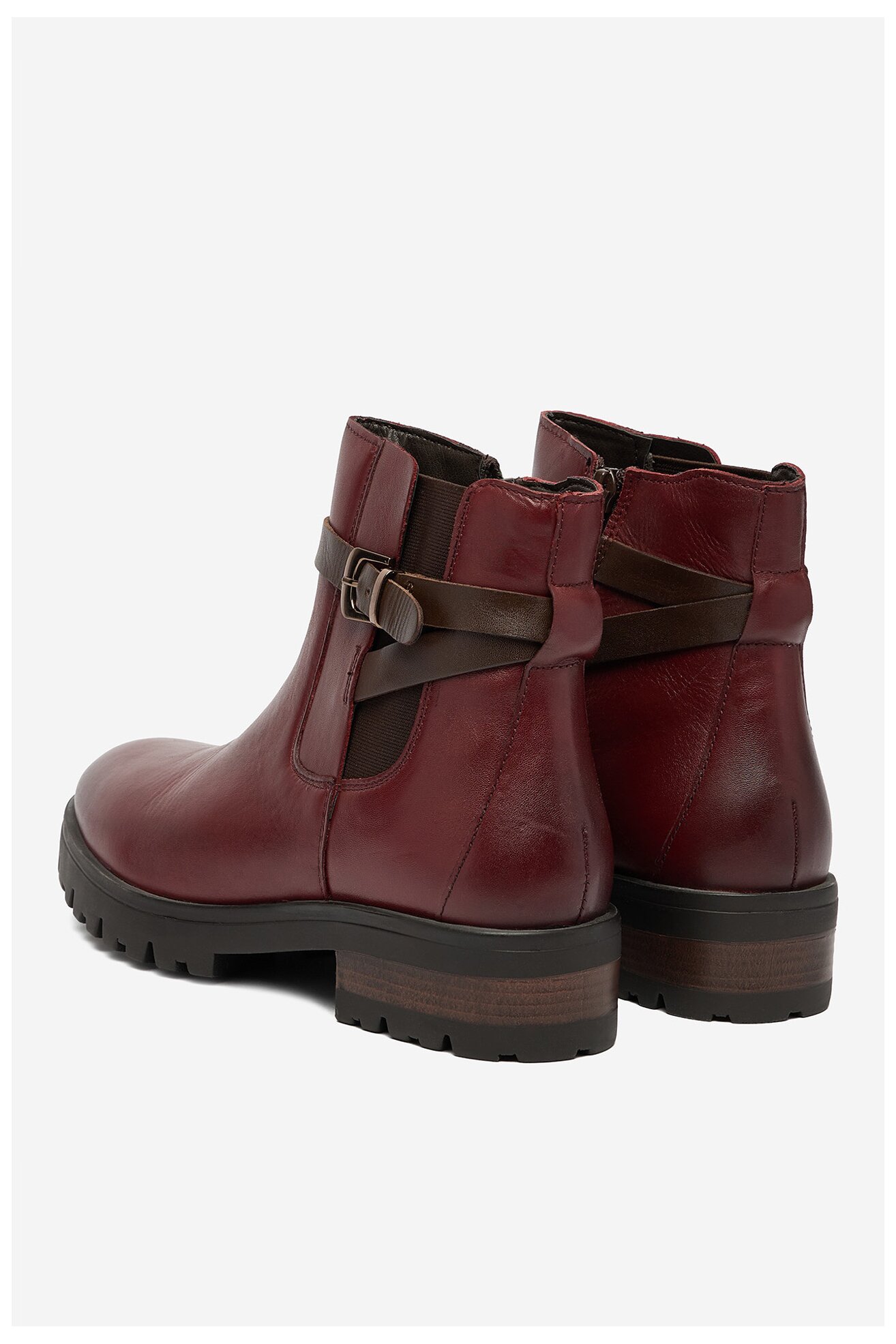 Kotníková obuv Lasocki CEO-WI23-DAGA-01 BORDÓ