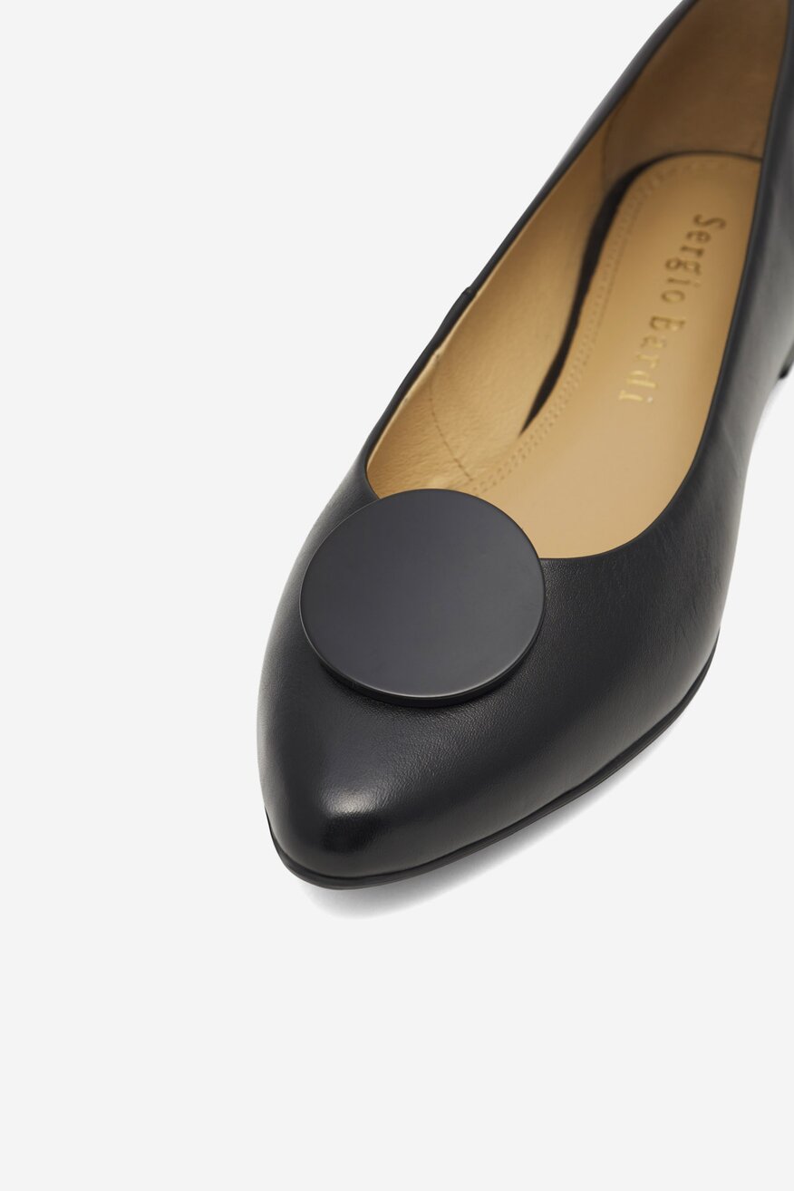 Sergio Bardi - Baleriny skórzane - 5905588805199