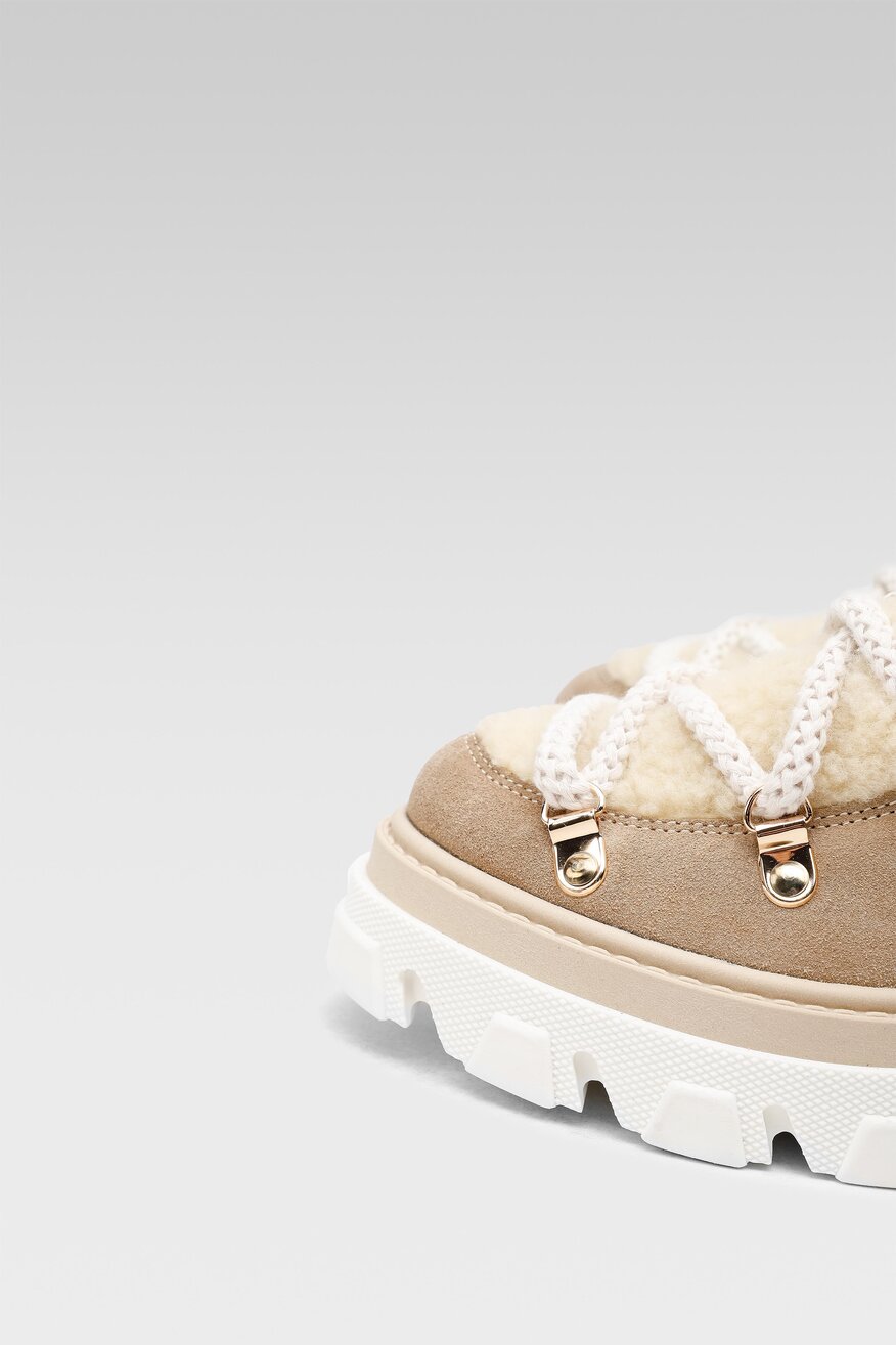 RAGE AGE - Botki beżowe - 2230032346359