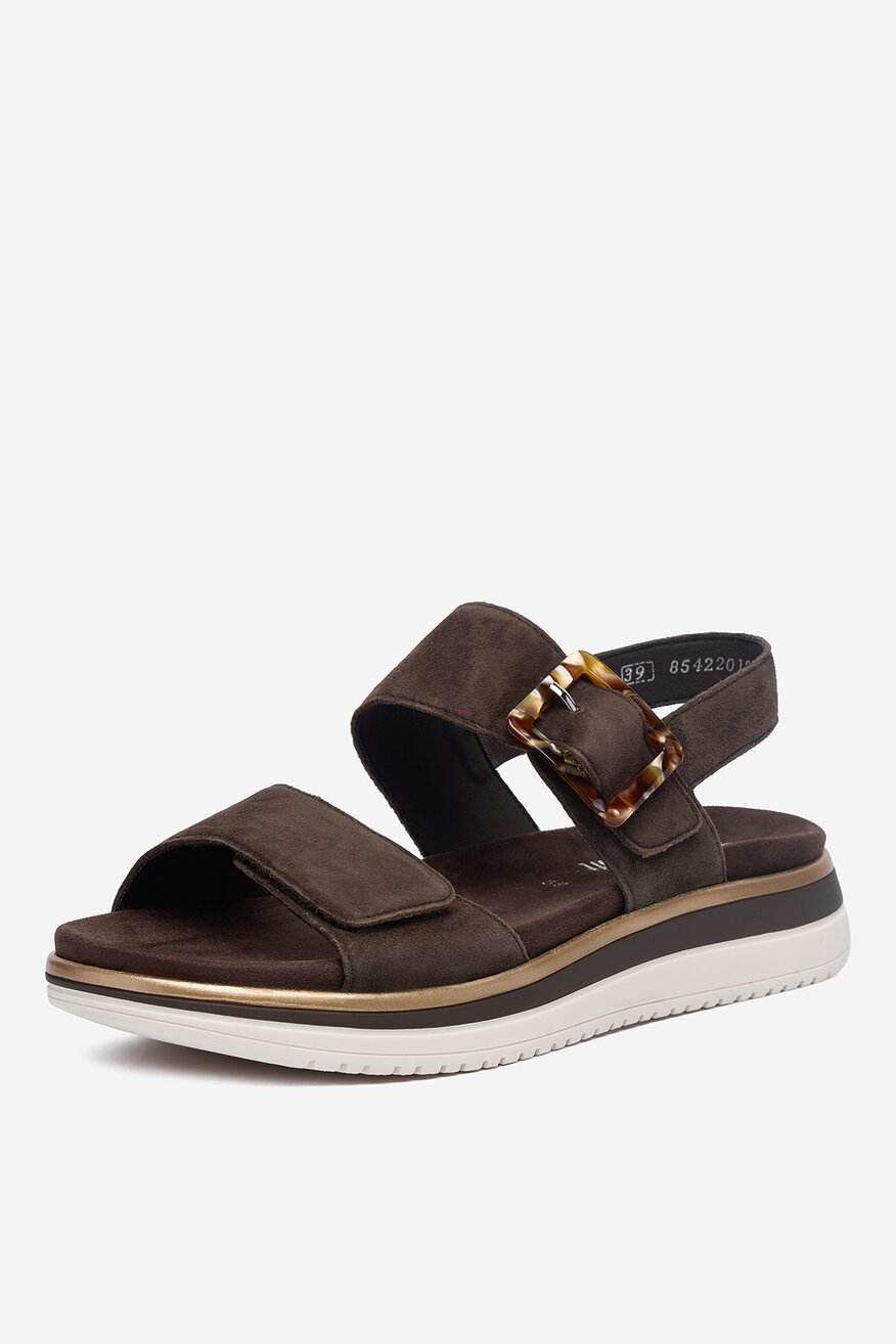 
                Remonte - Sandały skórzane - 5906751741481