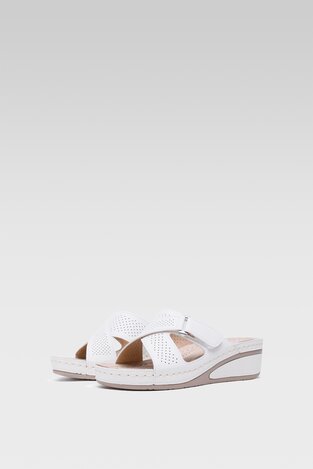 Papuče Clara Barson WS210703-01 BELA