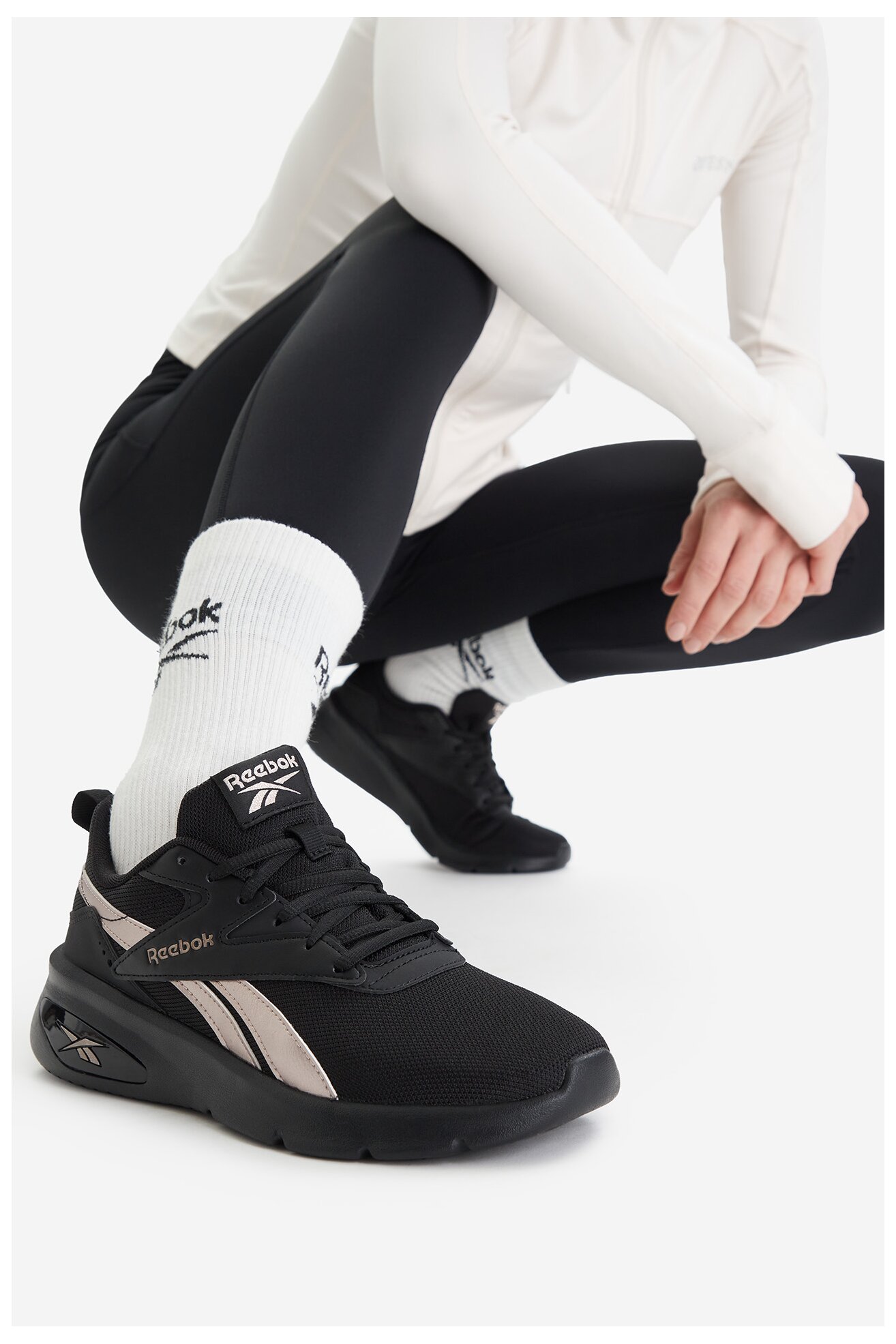 Obuwie sportowe Reebok C-RIDER V 100220427 Czarny